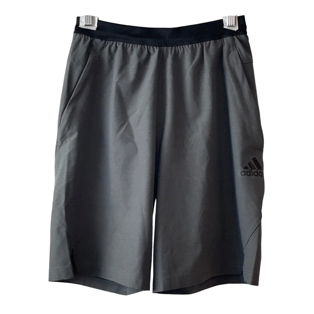 Adidas Mens XS M Axis WVN 3.0 Training Shorts Grey‎ Six HJ7976  New With Tags